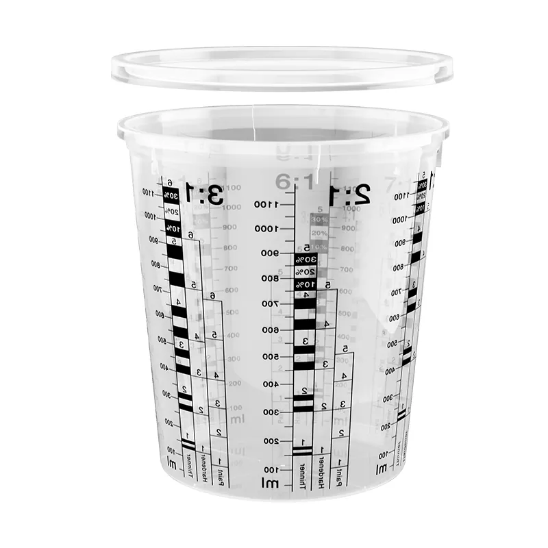 1370ml PP cat otomatis cat kanthi tutup
