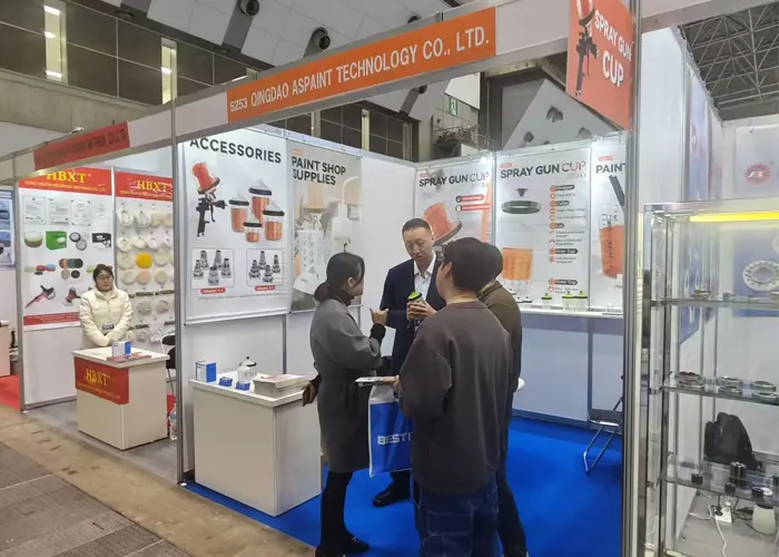QINGDAO ESPANT Technology Co, Ltd sumunar ing 2025 Tokyo International Auto Bagy Tampilake (Iaae) kanthi cangkir gun semprot.