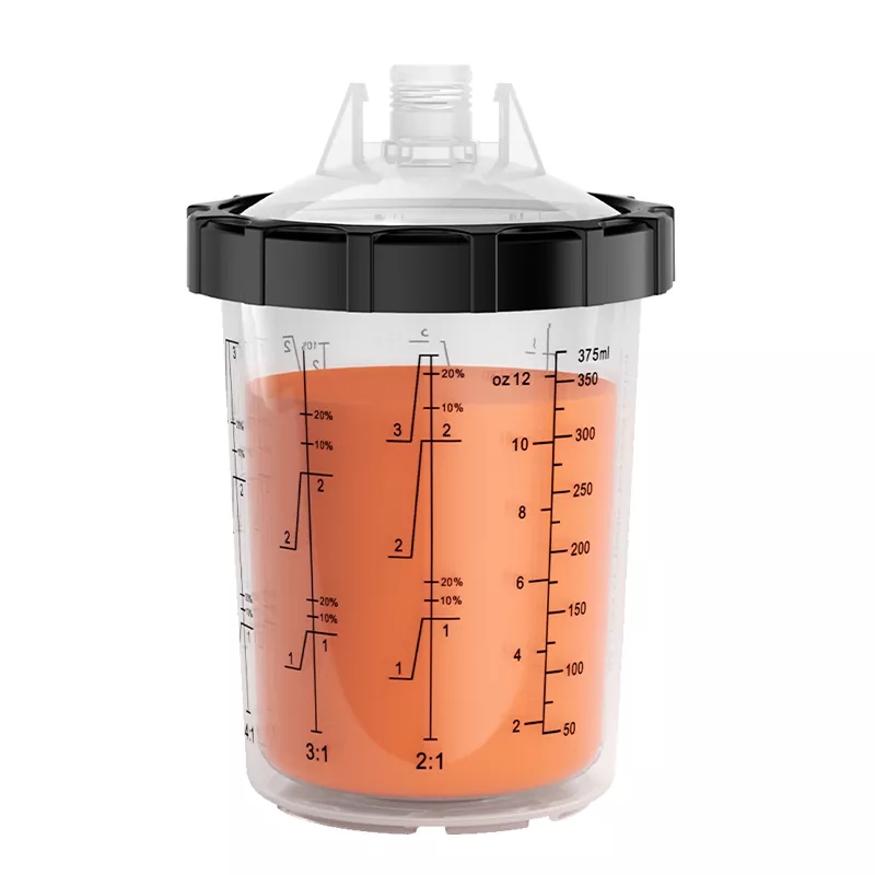 Apa aplikasi khusus saka sistem cair cat cup 400ml 1.0 ing manufaktur industri?